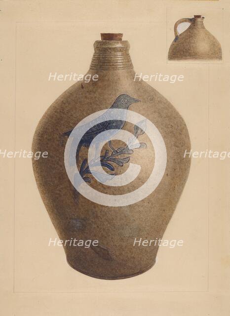 Jug, 1937. Creator: Charlotte Sperber.