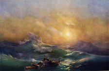 'Highest Wave', 1850, (1939). Creator: Ivan Ayvazovsky.