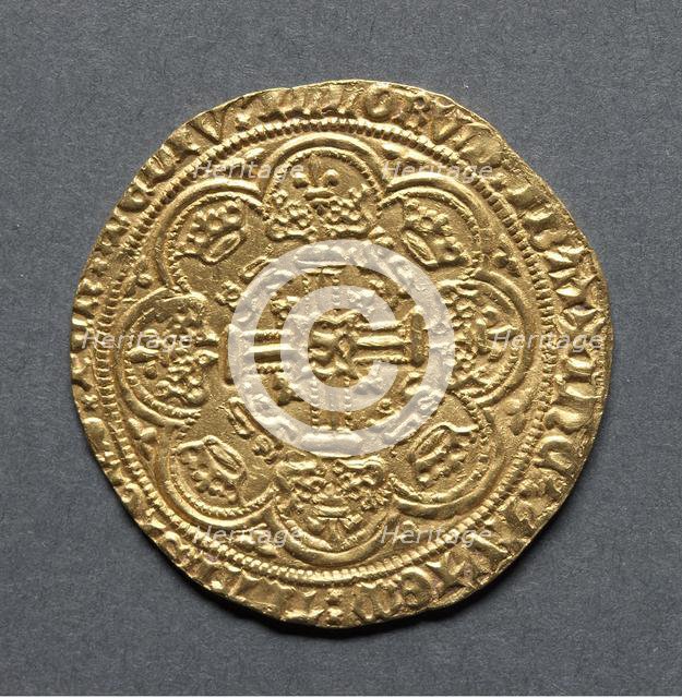 Noble (reverse), 1399-1412. Creator: Unknown.