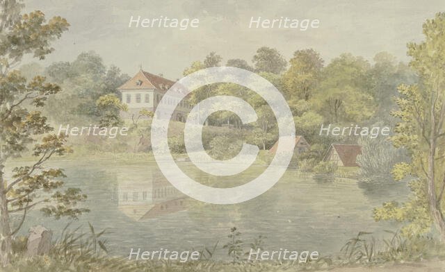 The forest house in Wilhelmstal near Eisenach, c1800-1806. Creator: Georg Melchior Kraus.