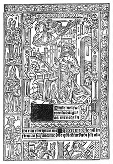 'From Horae ad usum Romanum', 1903. Artist: Denis Meslier.