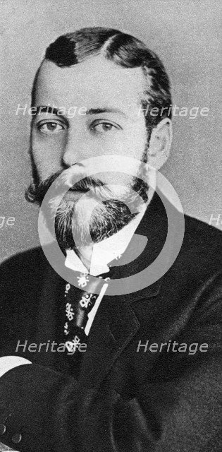 Prince George, (the future King George V), late 19th-early 20th century. Artist: Unknown