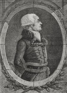 Charles François Dumouriez (1739-1823), French general in the French Revolutionary Wars, 1876.  Creator: Pannemaker.