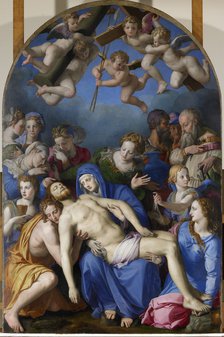 The Descent from the Cross. Artist: Bronzino, Agnolo (1503-1572)