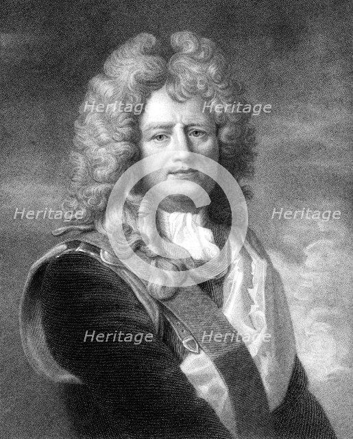 Sebastian le Prestre de Vauban, French military engineer. Artist: Unknown