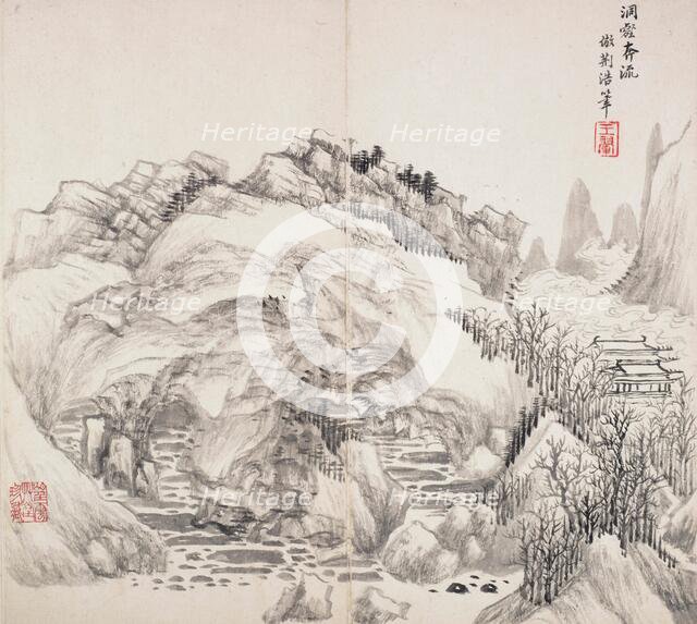 Album After Old Masters and Poems, 1650-1717. Creator: Wang Hui.