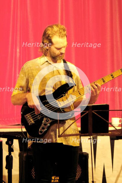 Tom Mason, Robert Mitchell True Think, Battle Jazz Festival, Battle, East Sussex, July 2023. Creator: Brian O'Connor.