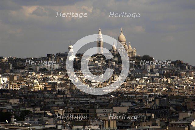 Panoramic view of Paris, France, 2008. Creator: LTL.