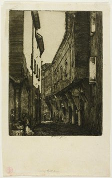 Via San Vitale, Bologna, 1904. Creator: Donald Shaw MacLaughlan.