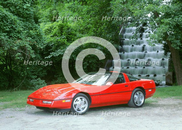 1990 Chevrolet Corvette ZR1. Artist: Unknown.