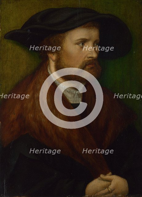 Portrait of a man, ca 1530. Artist: South German master (16th century)