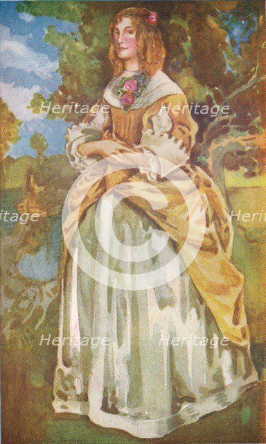 'A Woman of the Time of James II', 1907.  Artist: Dion Clayton Calthrop.