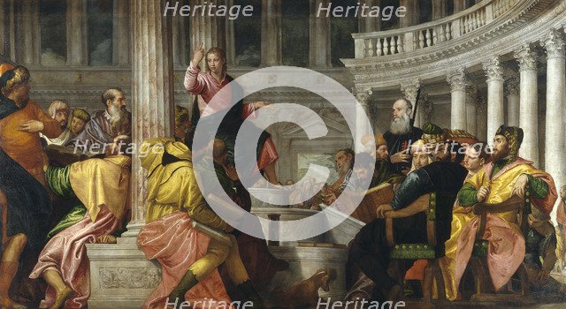 Christ among the Doctors. Artist: Veronese, Paolo (1528-1588)