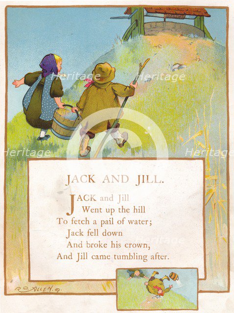 'Jack and Jill', c1903. Artist: EA Keck.