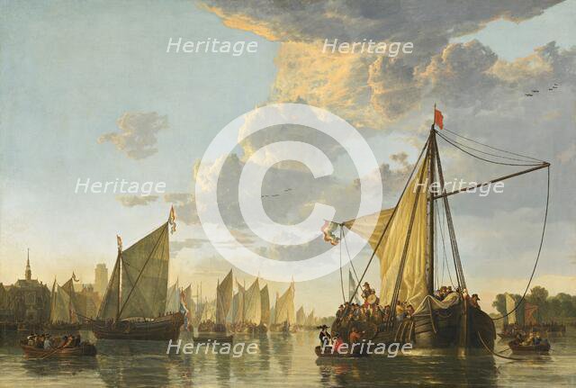 The Maas at Dordrecht, c. 1650. Creator: Aelbert Cuyp.