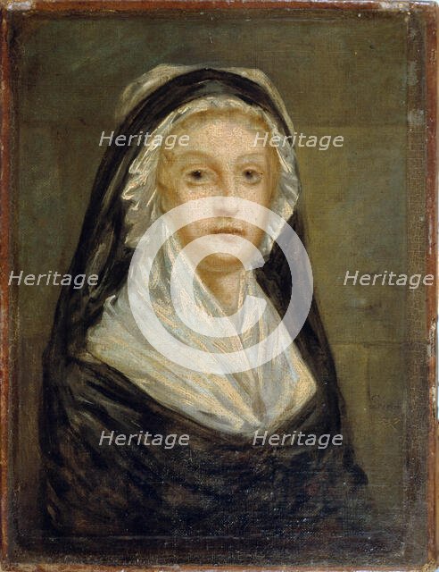 Marie-Antoinette (1755-1793) at the temple, c1793. Creator: Unknown.