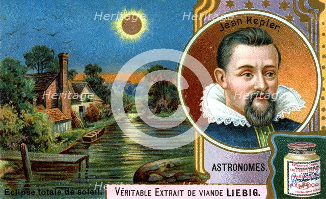 Johannes Kepler, German astronomer, (c1900). Artist: Unknown