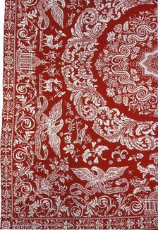 Coverlet, New York, 1850. Creator: Unknown.