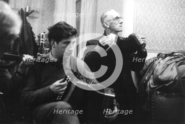 Reg Hall and Scan Tester, Princess Louise Public House, London, 1958. Artist: Eddis Thomas