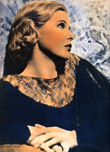 Jean Muir, American actress, 1934-1935. Artist: Unknown
