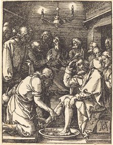Christ Washing the Feet of the Disciples, 1509/1510. Creator: Albrecht Durer.