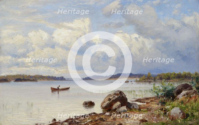 Lakeside Landscape from Tavastia. Creator: Hjalmar Munsterhjelm.