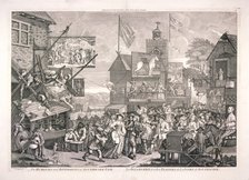 'The humours and diversions of Southwark Fair', London, 1733. Artist: Anon
