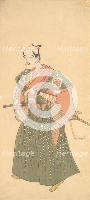 Arashi Otohachi I, 1768 or 1769. Creator: Shunsho.