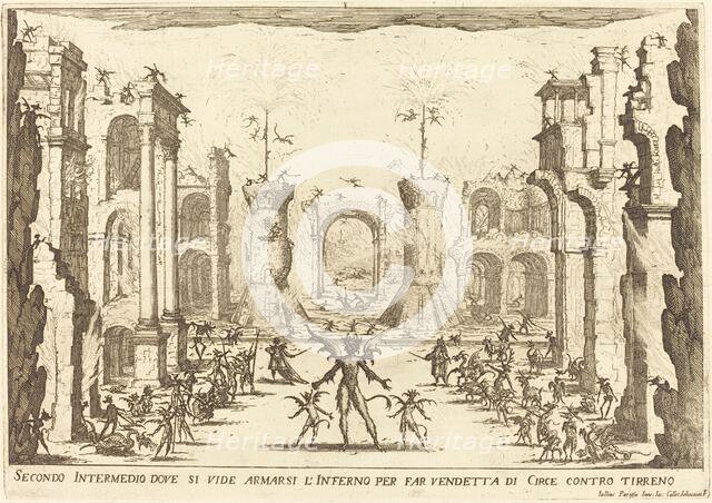 Second Intermezzo, 1617. Creator: Jacques Callot.