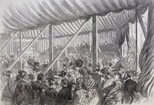 Queen Victoria Opening Blackfriars Bridge, London, 1869. Artist: Anon