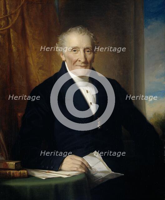 Rodolphe le Chevalier (1777-1865), Amsterdam Merchant and one of three Founders of the Holland Railr Creator: Jan Adam Kruseman.