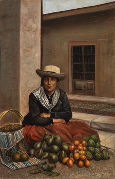Lima Woman, ca. 1890-1892. Creator: Unknown.
