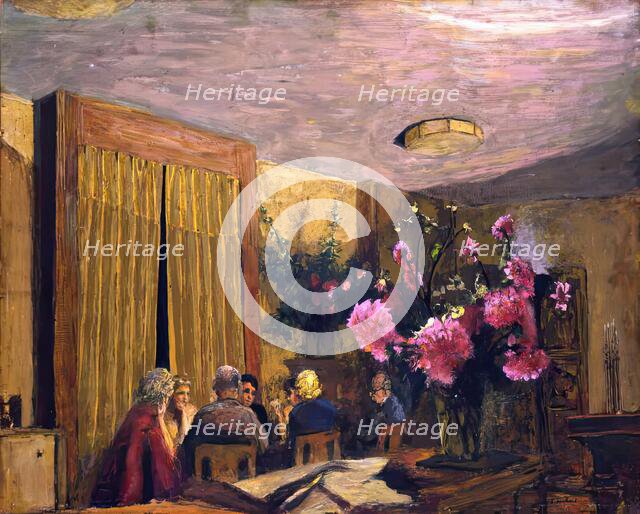 La Partie de Cartes, c1928. Creator: Edouard Vuillard.