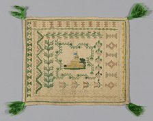 Sampler, France, 18th/19th century. Creator: Unknown.