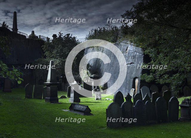 St James Gardens, Hope Street, Liverpool, 2020. Creator: Alun Bull.