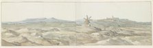 View of the town of Ghozo on the island of Gozo, 1778.  Creator: Louis Ducros.
