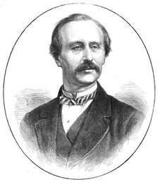 The late Mr. Henry Gamble Blagrove, 1872. Creator: Unknown.