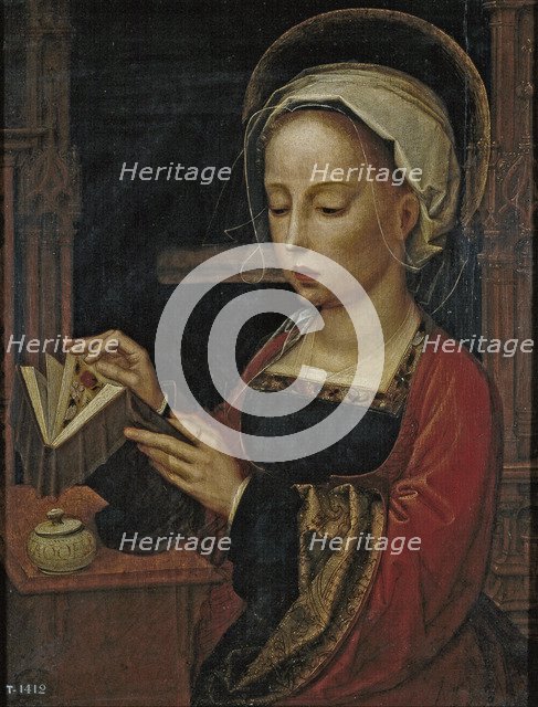 Mary Magdalene Reading. Artist: Isenbrant, Adriaen (1490-1551)