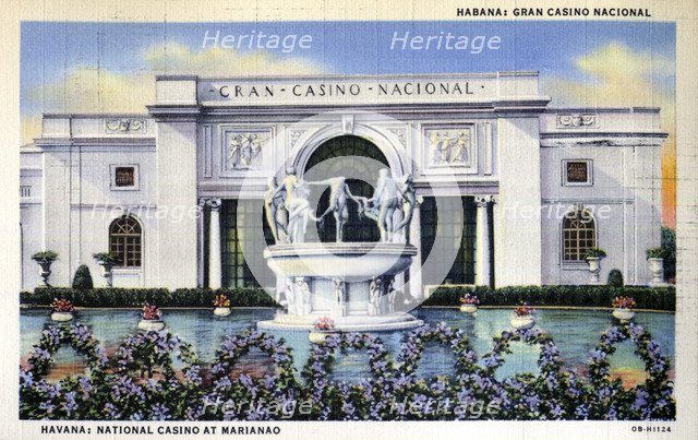 Grand National Casino, Havana, Cuba, 1940. Artist: Unknown