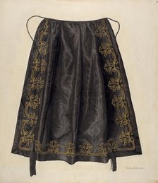 Silk Apron, c. 1939. Creator: Erwin Schwabe.