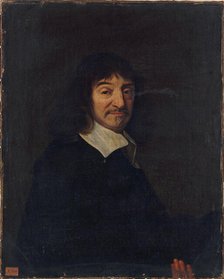 Portrait of René Descartes (1596-1650), philosopher and scholar. Creator: Unknown.