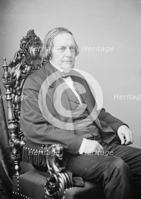 Ira Harris of New York, between 1855 and 1865. Creator: Unknown.