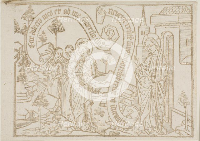 Page from the Canticum Canticorum (The Song of Solomon), ca. 1469-70. Creator: Unknown.