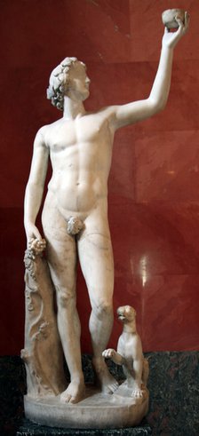 Statue of Dionysus, God of Wine and patron of wine making. Artist: Unknown