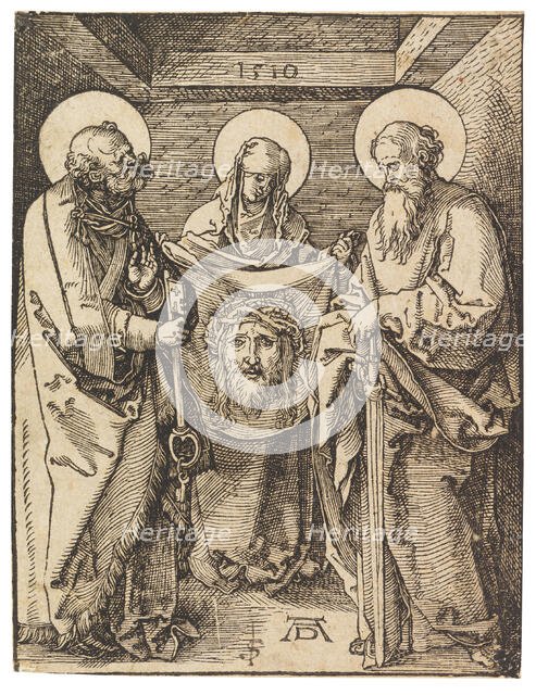 Saint Veronica between Saints Peter and Paul, 1510. Creator: Dürer, Albrecht (1471-1528).