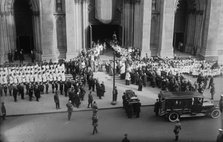 Farley funeral, 1918. Creator: Bain News Service.