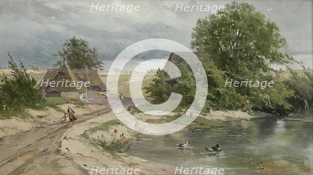 Mill from under Zloty Potok, 1891. Creator: Teofil  Zalewski.