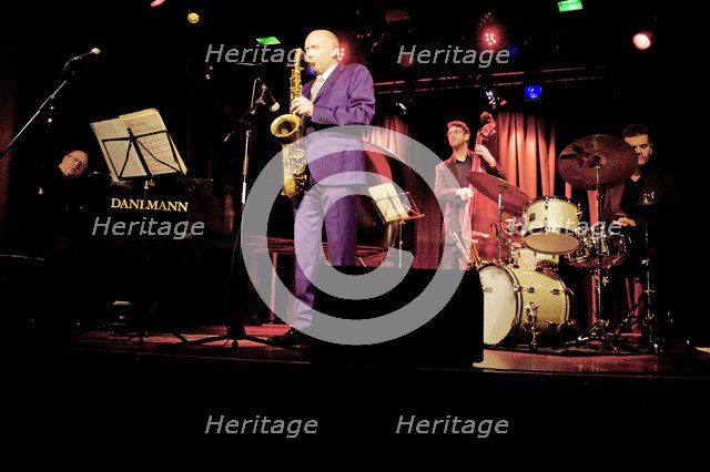 Jeremy Brown, R Aspland, R Fowler and M Home, Under Ground Theatre, Eastbourne, East Sussex, 2015. Artist: Brian O'Connor.