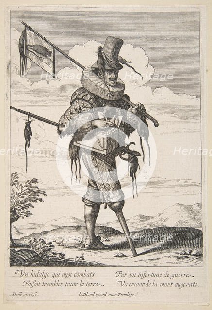 The Ratcatcher, mid to late 17th century. Creator: Abraham Bosse.