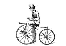 'Boneshaker' bicycle, c1870. Artist: Unknown